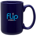 15 Oz. Cobalt Blue Grande Mug